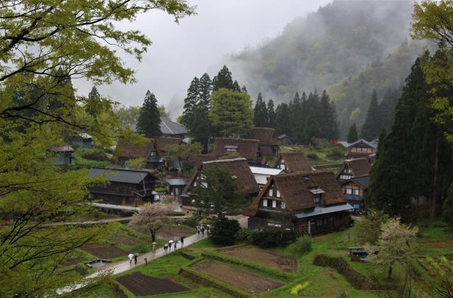 五箇山　柏倉集落