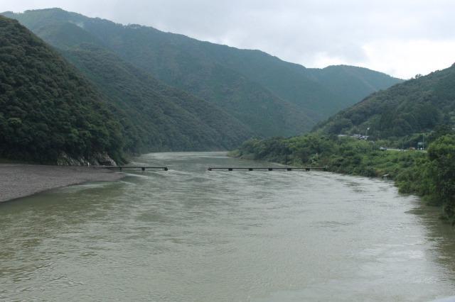 四万十川　岩間沈下橋